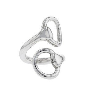 Hermès Nausicaa silver ring