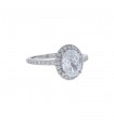 Bague Solitaire or et diamants