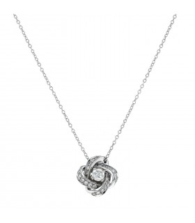 Boucheron Ava Pivoine diamonds and gold necklace