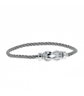 Fred Chance Infinie stainless steel and gold bracelet