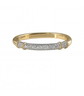 Fred Isaure diamonds and gold bracelet