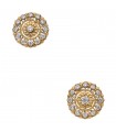 Buccellati diamonds and gold earrings