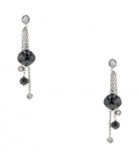 Boucles d’oreilles or et diamants