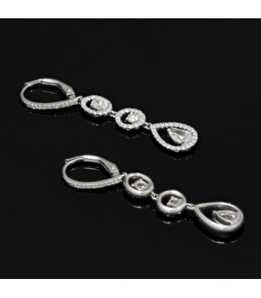 Adler diamonds and 18k gold earrings