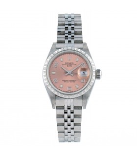 Rolex Date stainless steel watch