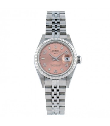 Rolex Date stainless steel watch