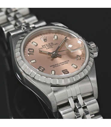 Rolex Date stainless steel watch