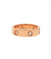 Cartier Love diamonds and gold ring