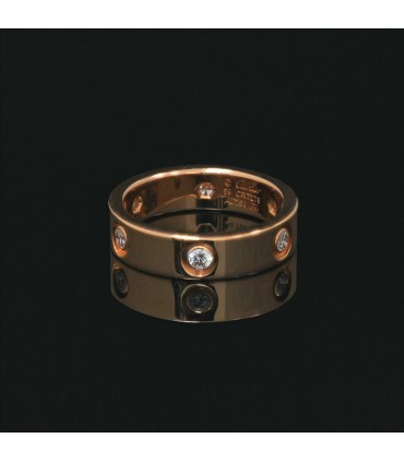 Bague Cartier Love 6 Diamants