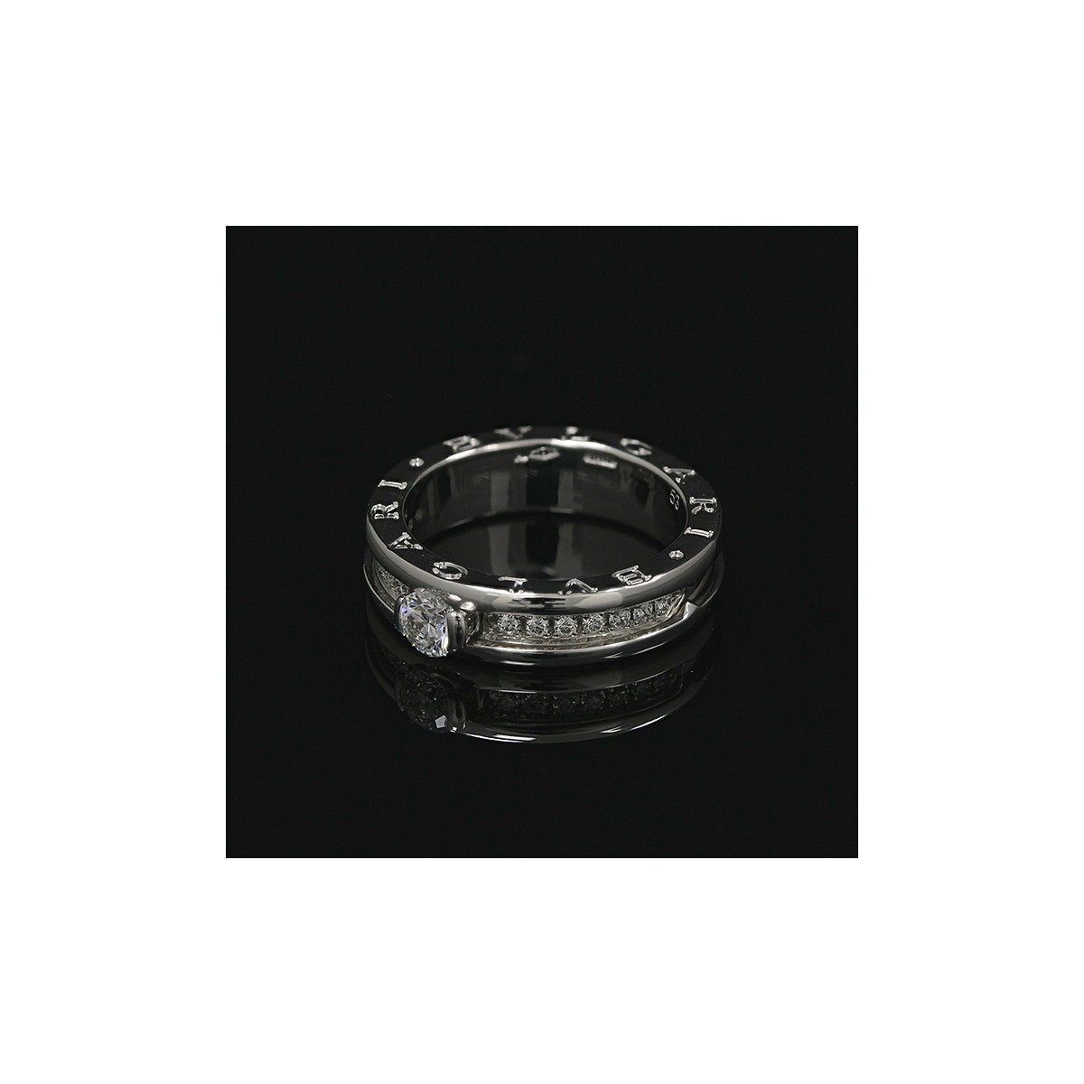 Bulgari Bzero 1 diamonds and gold ring
