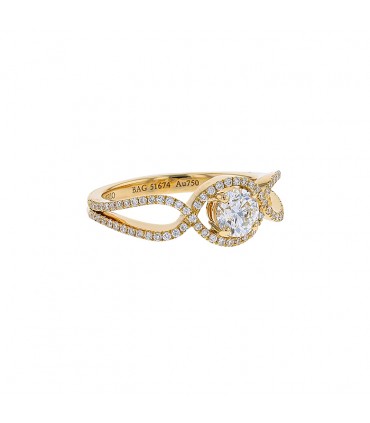 Mellerio diamonds and gold ring