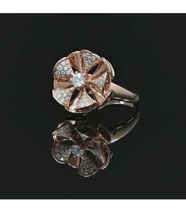 Bulgari Divas’ Dream diamonds and gold ring