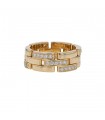 Cartier Maillon Panthère diamonds and gold ring