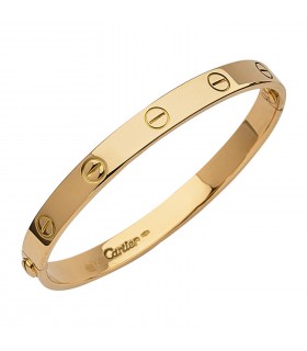 Cartier Love gold bracelet Size 18