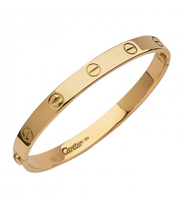 Cartier Love gold bracelet Size 18