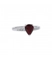 Ruby, diamonds and gold ring - GIA Certificate Ruby 1,66 cts