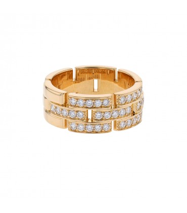 Cartier Maillon Panthère diamonds and gold ring