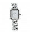 Chanel Première stainless steel and diamonds watch