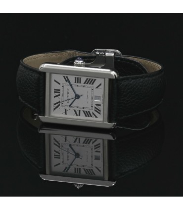 Cartier Tank Solo stainless steel watch