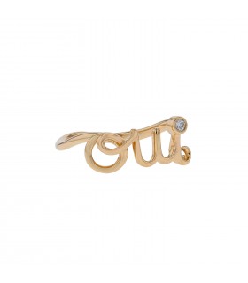 Dior Oui diamond and gold ring