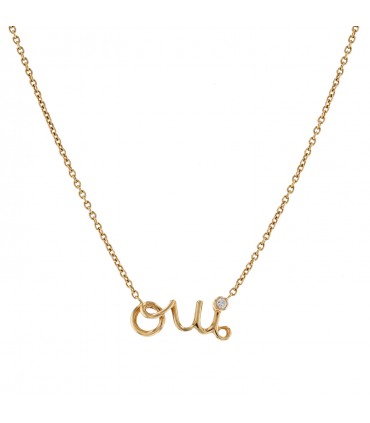 Collier Dior Oui