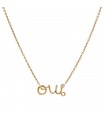 Collier Dior Oui