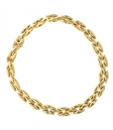 Cartier Gentiane gold necklace