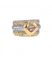 Chopard Happy Diamonds and gold ring