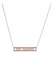 Dinh Van Pulse diamonds and gold necklace