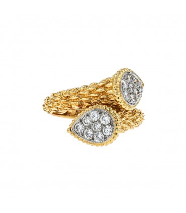 Boucheron Serpent Bohème diamonds and gold ring