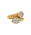 Boucheron Serpent Bohème diamonds and gold ring