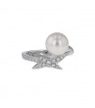 Mauboussin Perle de Ma Vie diamonds, pearl and gold ring