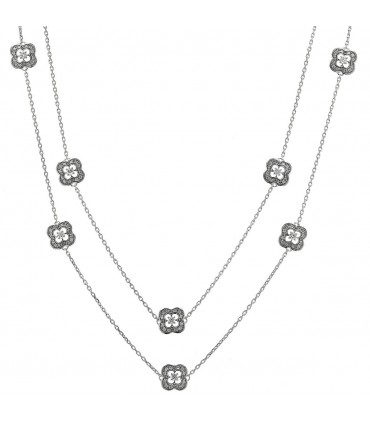 Mauboussin Chance Of My Life diamonds and gold necklace