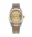 Rolex DateJust stainless steel and gold watch