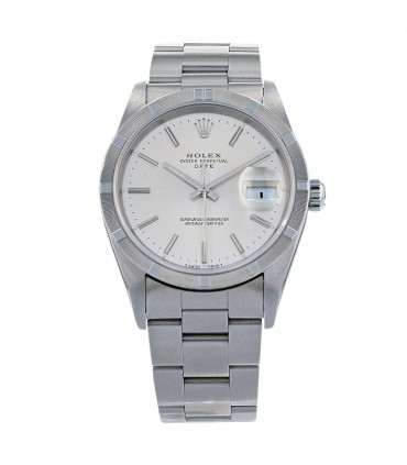 Rolex Date stainless steel watch