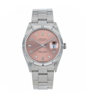 Rolex Date stainless steel watch