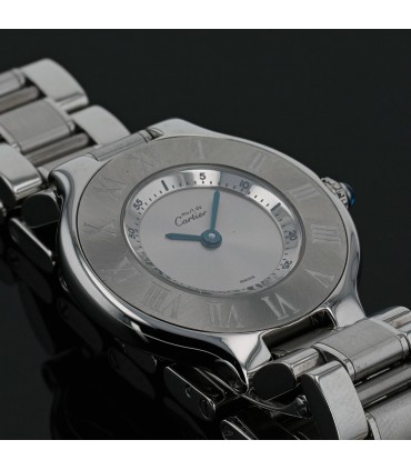 Cartier Must 21 stainless steel watch