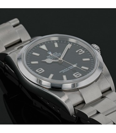 Rolex Explorer stainless steel watch