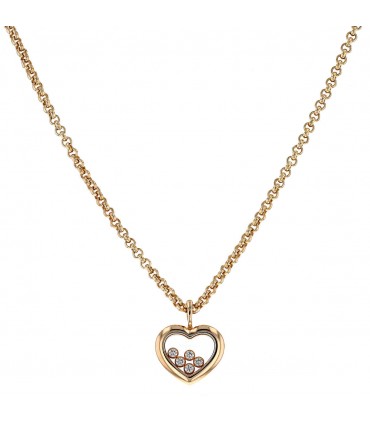 Chopard Happy Diamonds, diamonds and gold pendant