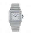 Cartier Santos stainless steel watch