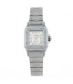 Cartier Santos stainless steel watch