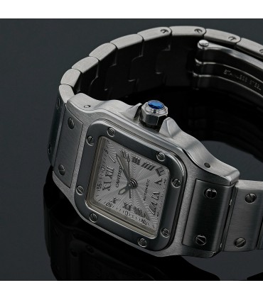 Cartier Santos stainless steel watch