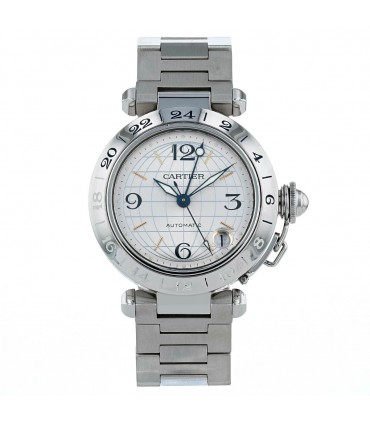 Cartier Pasha stainless steel watch