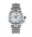 Cartier Pasha stainless steel watch