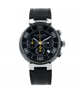 Louis Vuitton Q1122 Tambour Chronograph Mens Watch