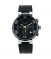 Louis Vuitton Tambour Chronographe ceramic and stainless steel watch