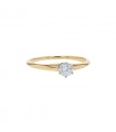 Tiffany & Co. diamond, gold and platinum ring