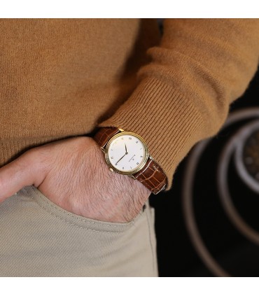 Blancpain Villeret gold watch