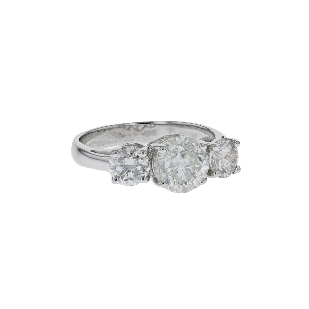 Bague jarreti re 3 diamants