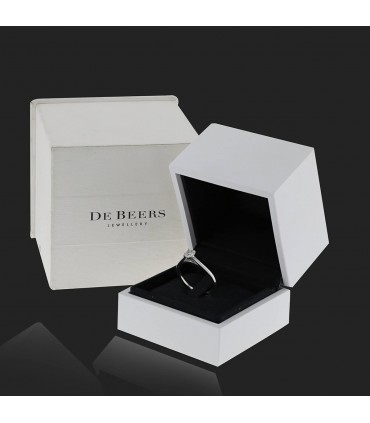 De Beers ring - De Beers certificate 0,31 ct F SI1